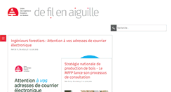 Desktop Screenshot of fil-en-aiguille.com